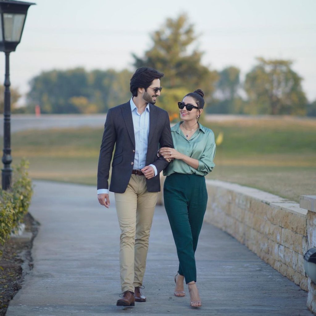 Latest Couple Shoot Of The Ultimate Duo Ayeza Khan And Danish Taimoor