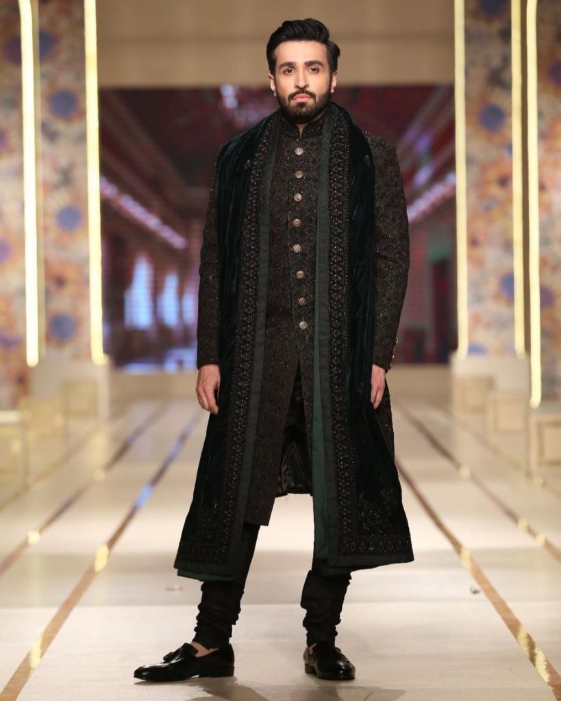 Azfar Rehman Featured in Darya Men's Wear Collection