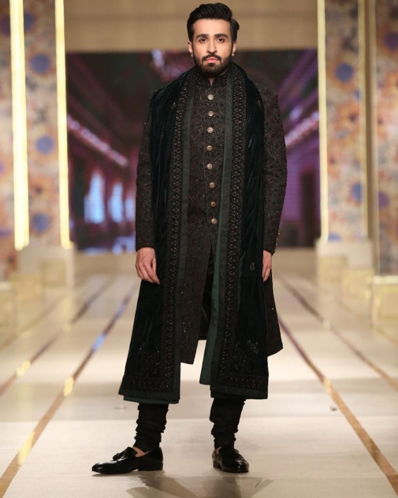 Azfar Rehman Featured in Darya Men's Wear Collection