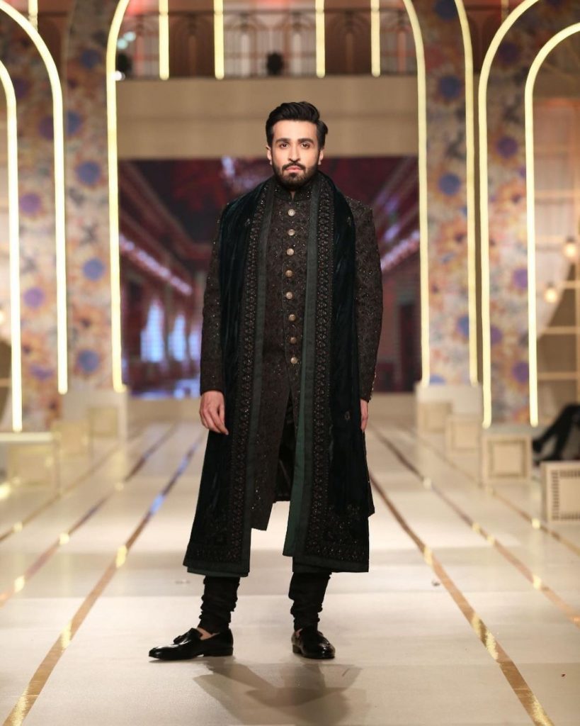 Azfar Rehman Featured in Darya Men's Wear Collection