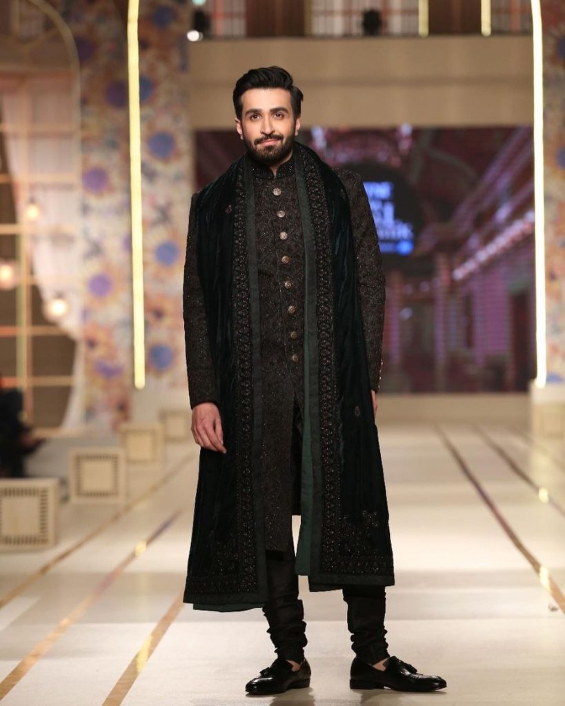Azfar Rehman Featured in Darya Men's Wear Collection