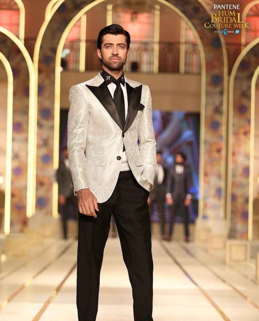 Nauman Ijaz and His Son Walked the Ramp for Uniworth