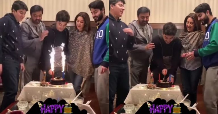 Birthday Celebrations Of Nauman Ijaz’s Son Shahmeer