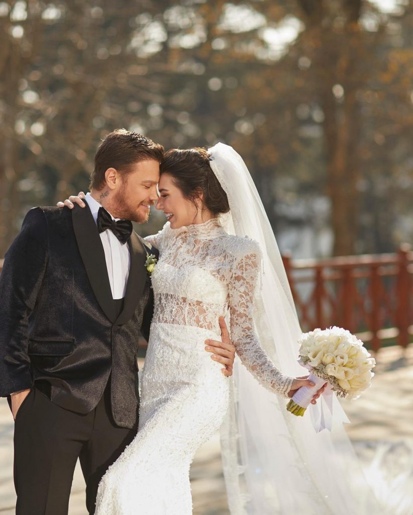 Burcu Kiratli Aka Gokce Hatun Ties Knot