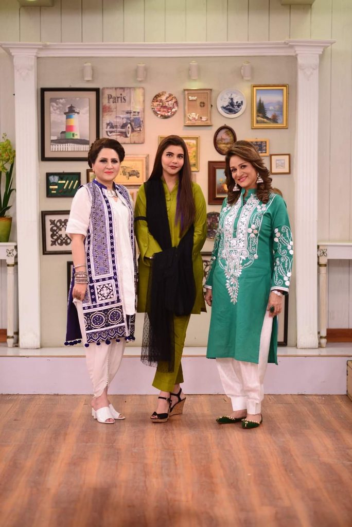 Bushra Ansari and Asma Abbas Pictures From GMP