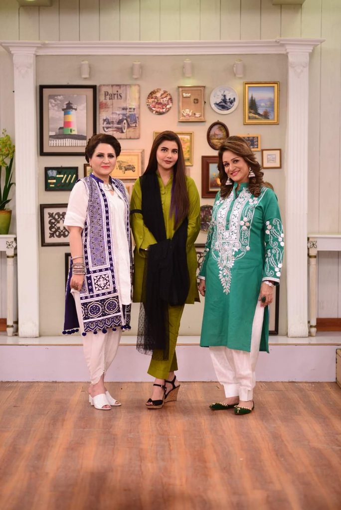 Bushra Ansari Shares Her Special Recipe With Viewers