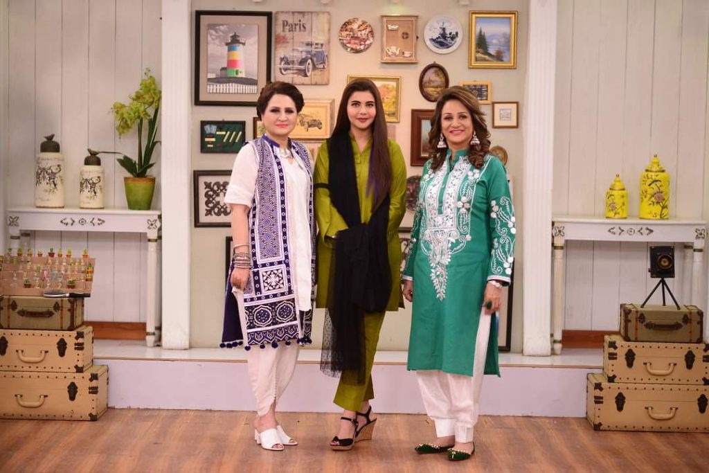 Bushra Ansari and Asma Abbas Pictures From GMP