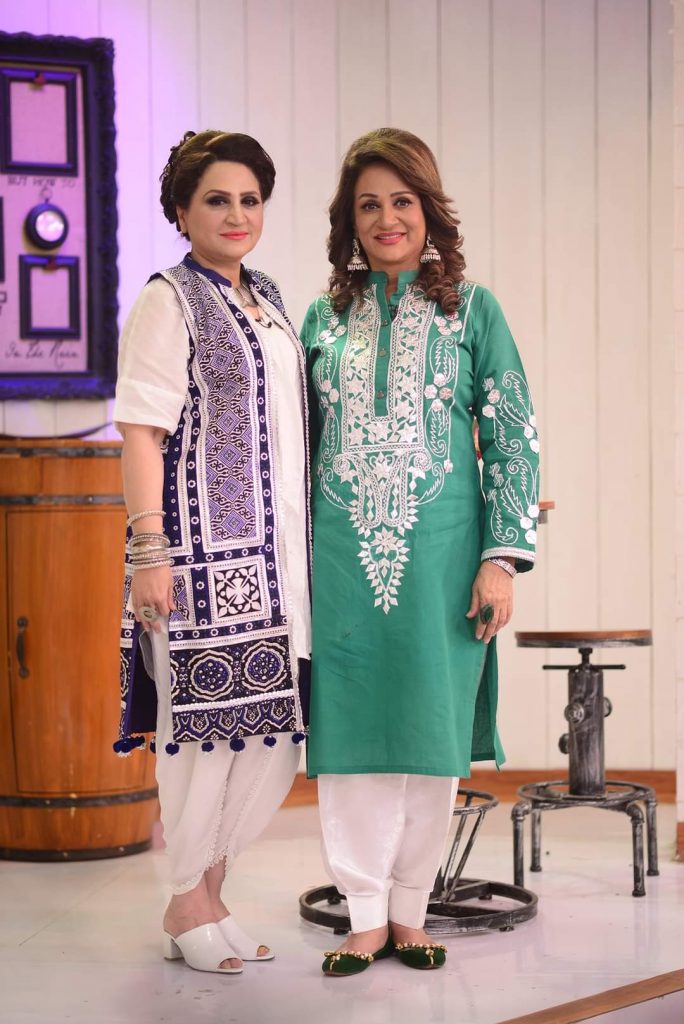 Bushra Ansari and Asma Abbas Pictures From GMP