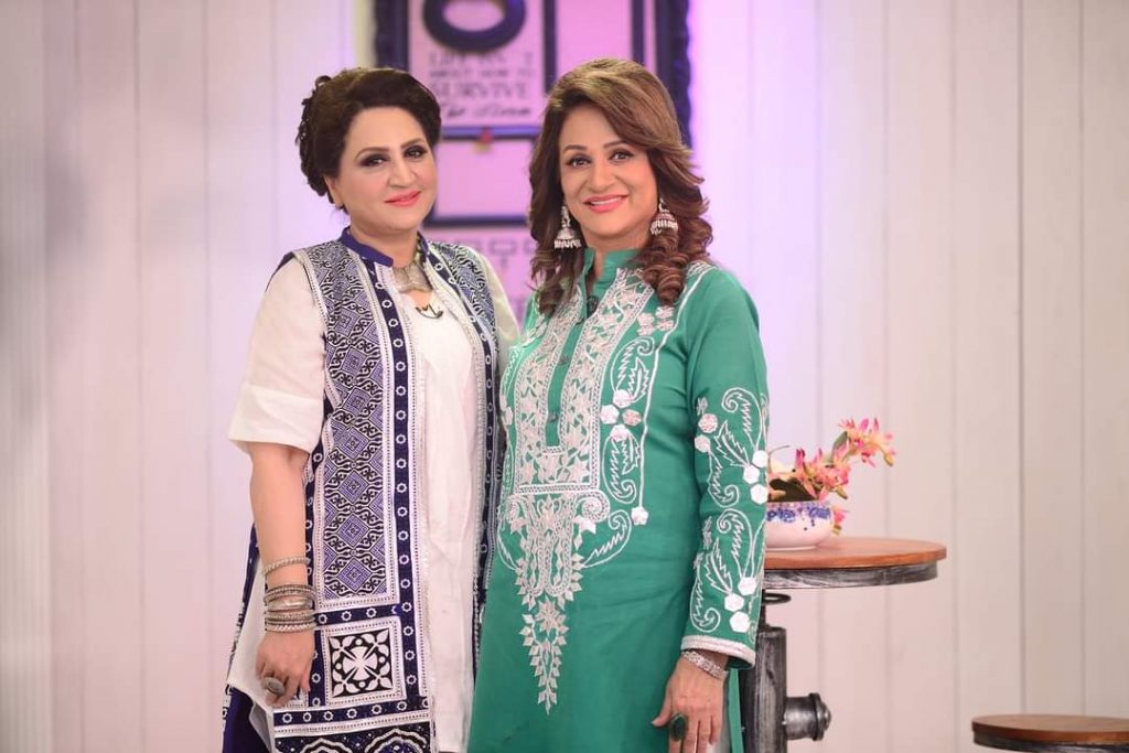 Bushra Ansari and Asma Abbas Pictures From GMP