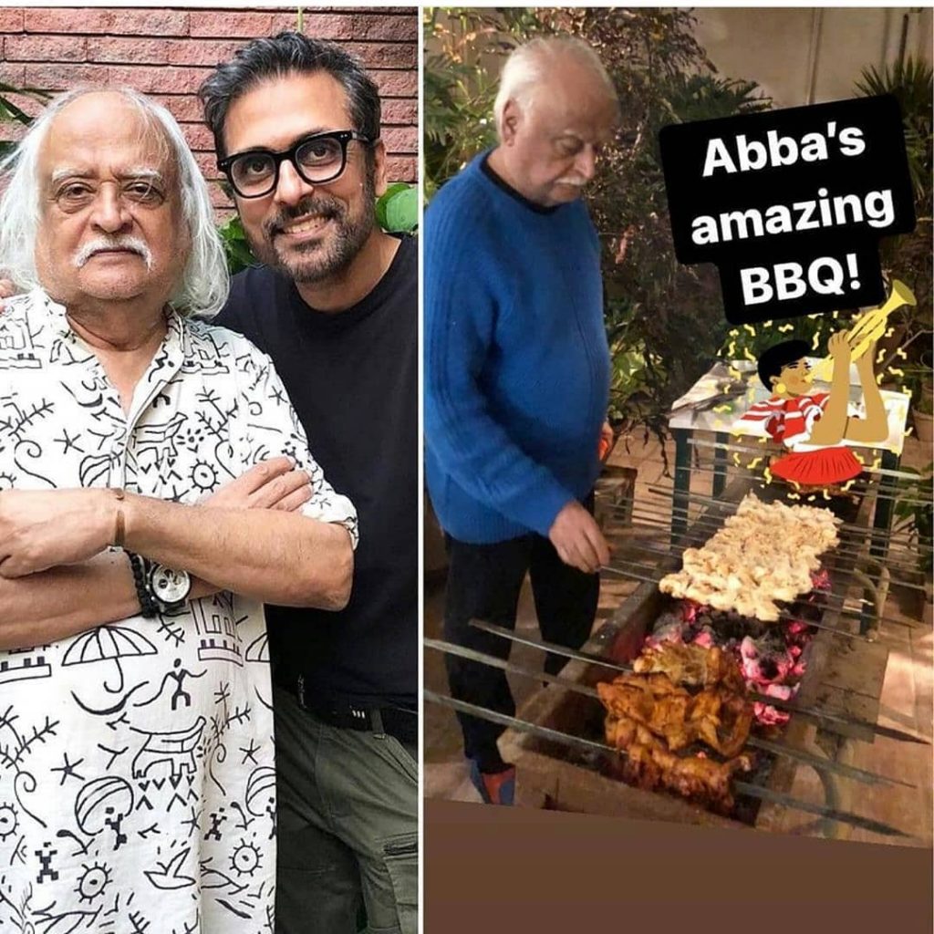 Rare Pictures of Anwar Maqsood With Family