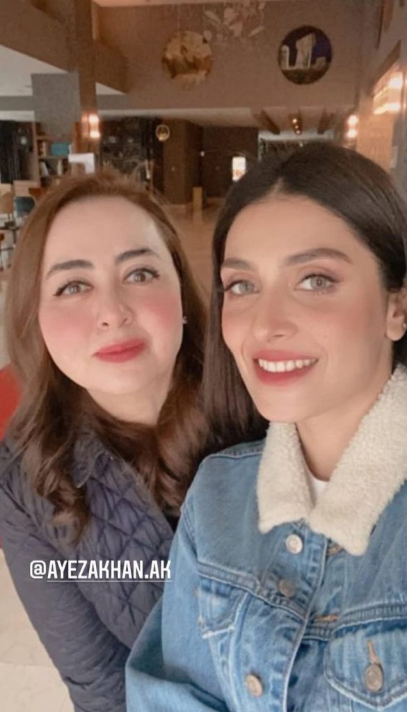 Gyulsim Ali and Ayeza Khan Pictures Together