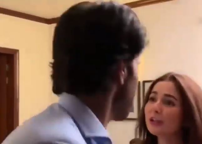 Throwback Video Of Hania Amir And Feroze Khan Having Some Fun Together