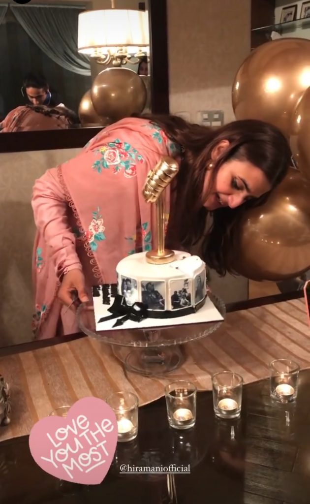 Hira Mani Birthday Celebration With Friends