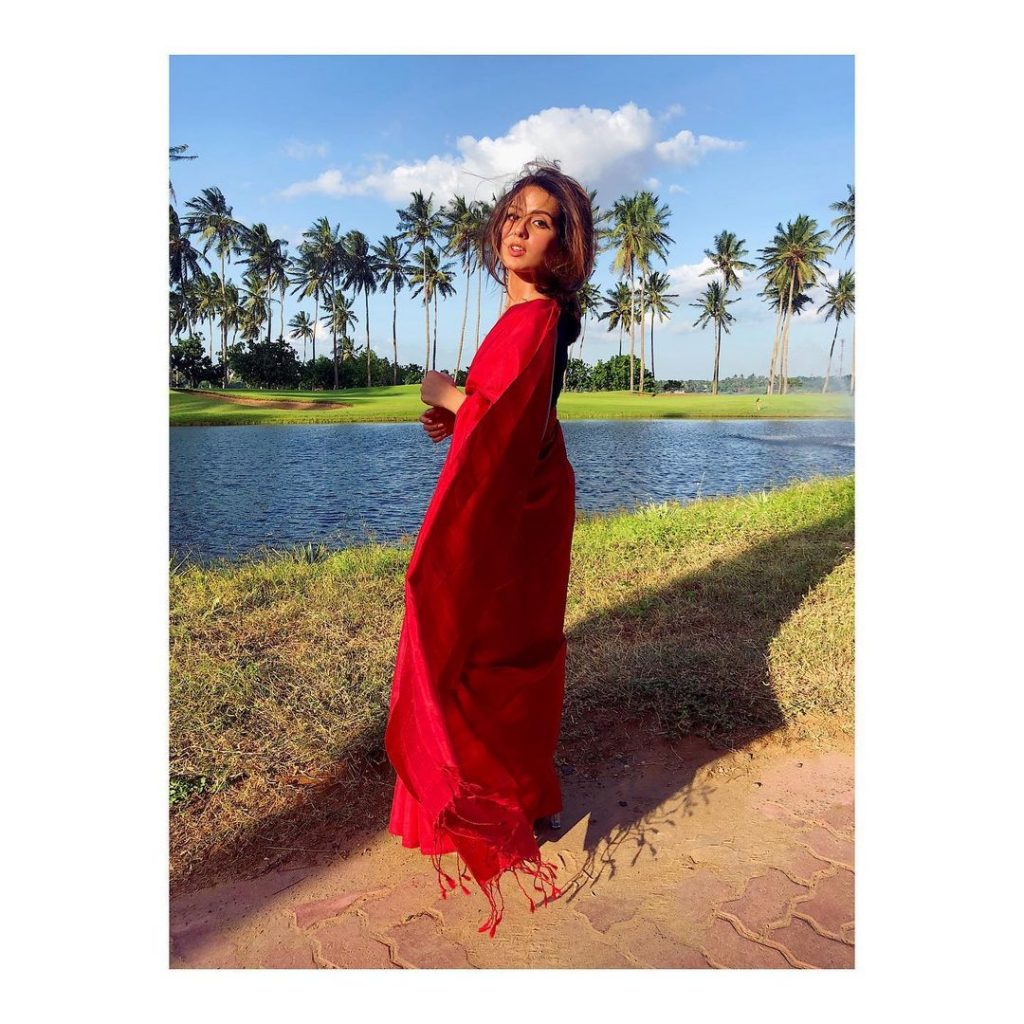 Lovely Photo Collection of Iqra Aziz In Saree