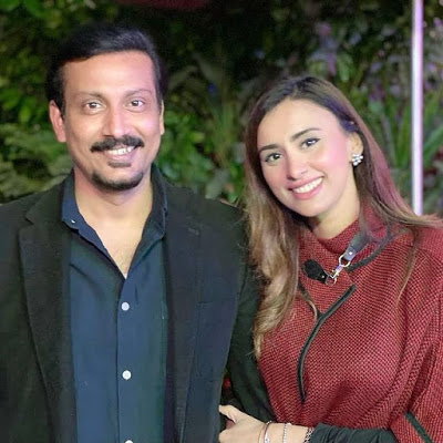 Beautiful Pictures Of Madeha Naqvi And Faisal Subzwari