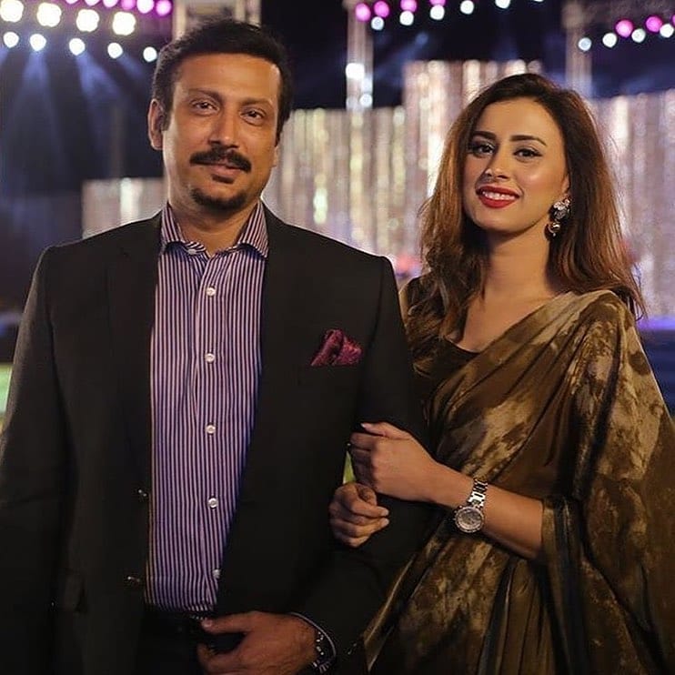 Beautiful Pictures Of Madeha Naqvi And Faisal Subzwari