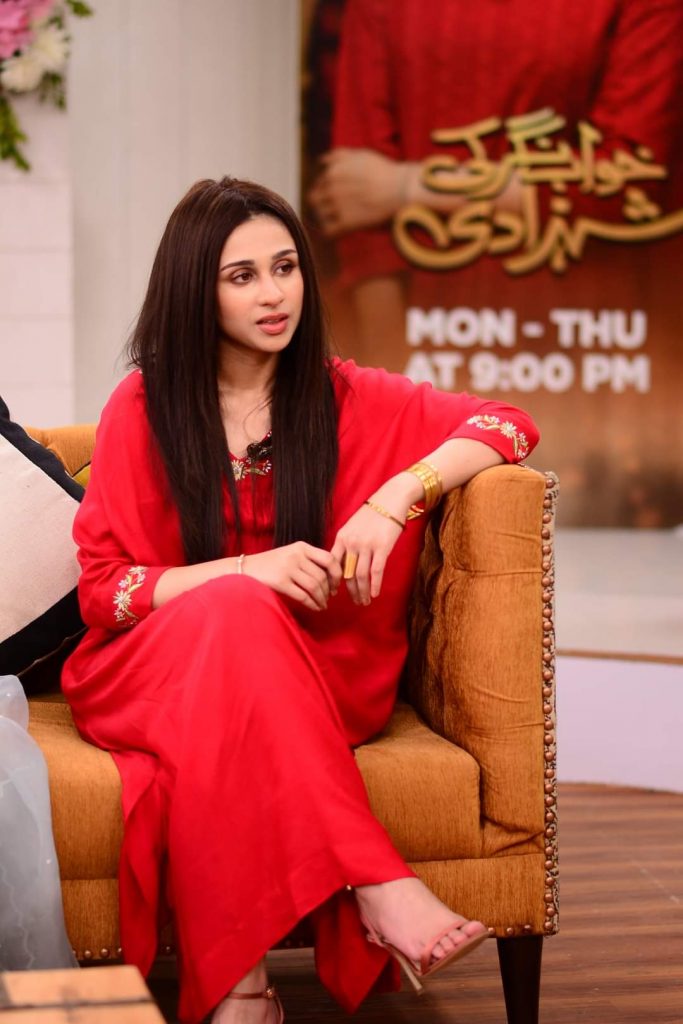 Mashal Khan and Anmol Baloch Pictures from Good Morning Pakistan