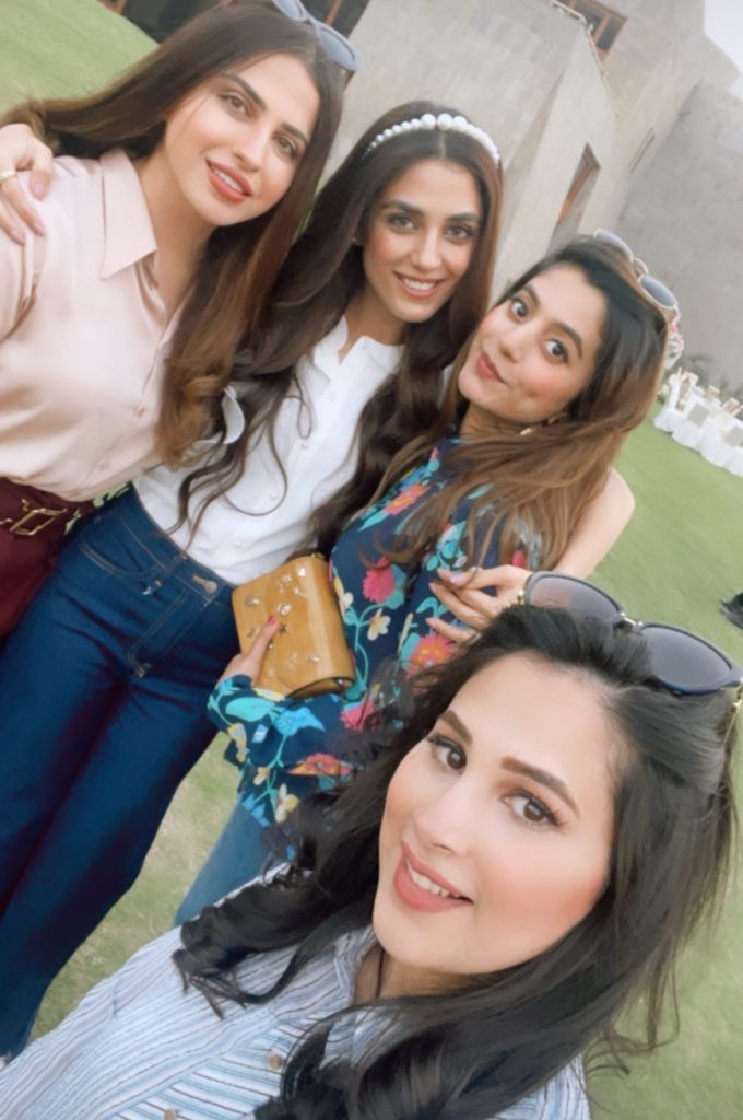 Maya Ali Pictures With Family from Birthday Party