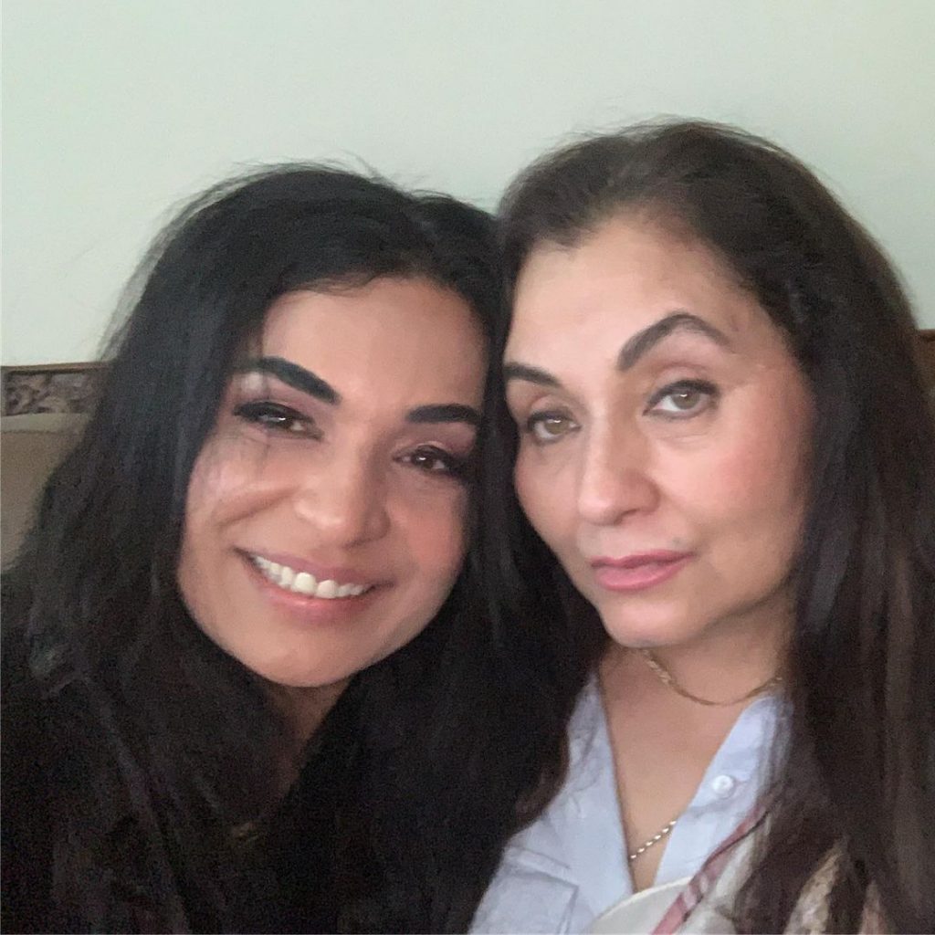 Meera Visits Friend Salma Agha in Dubai