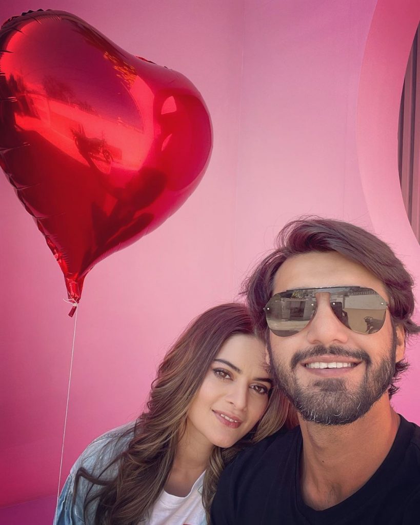 Minal Khan And Ahsan Mohsin Ikram Making It Official On Valentine's Day