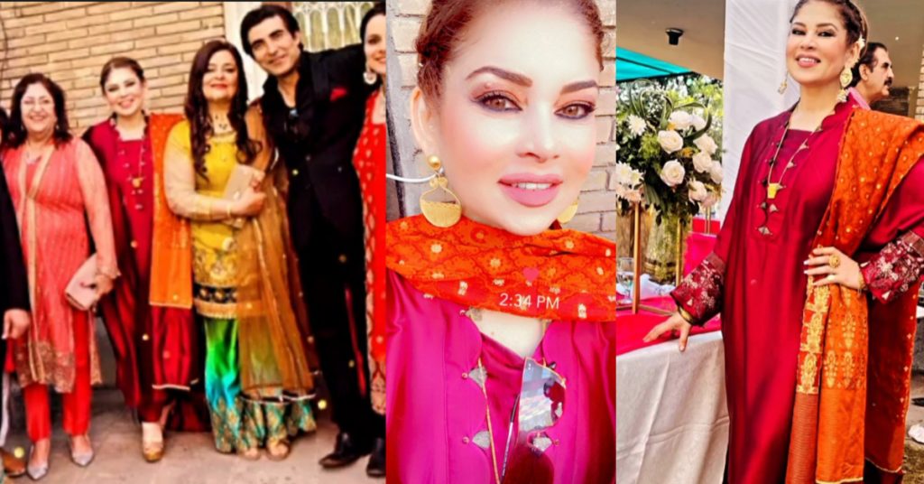 Mishi Khan Pictures From Family Wedding