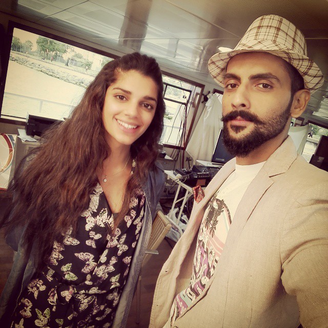 Mohib Mirza and Sanam Saeed Pictures Together