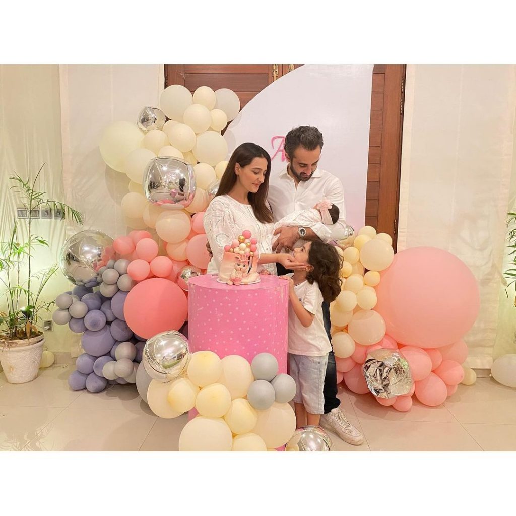 Momal Sheikh's Baby Girl Turns Six Months Old