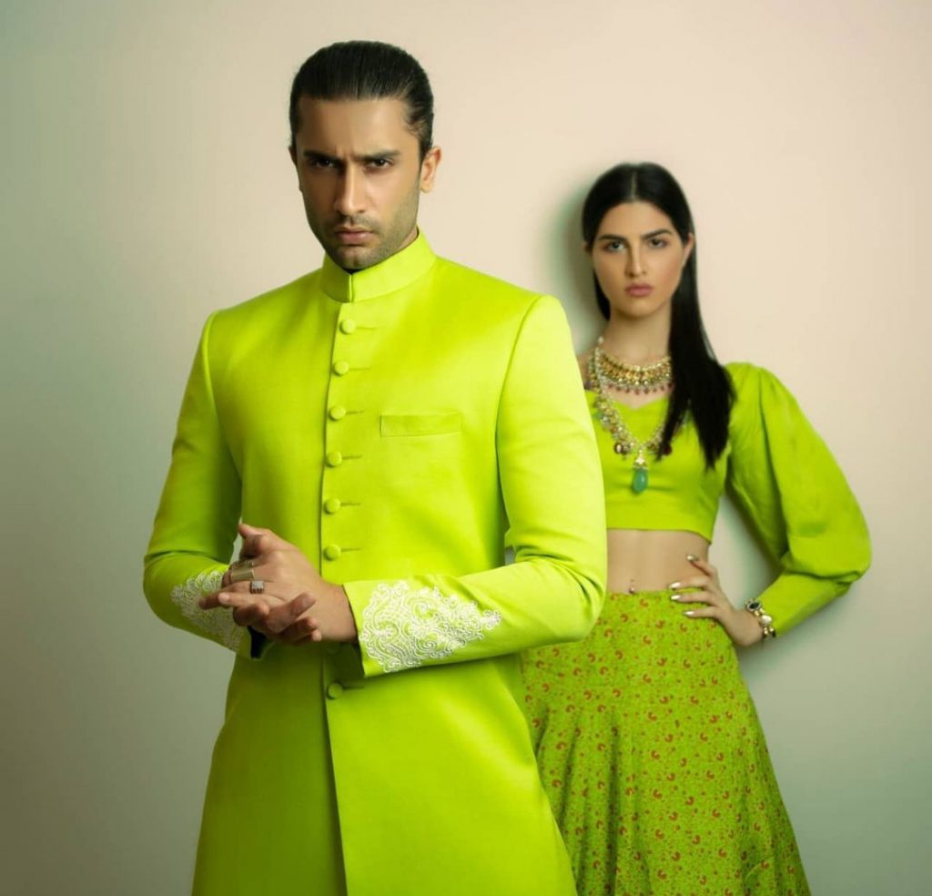 Munib Nawaz Collection For BCW Featuring Usman Mukhtar