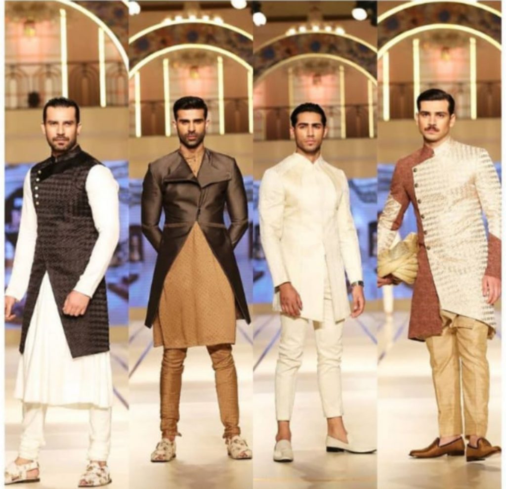 Munib Nawaz Collection For BCW Featuring Usman Mukhtar