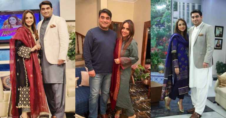 Nadia khan New Pictures With Husband