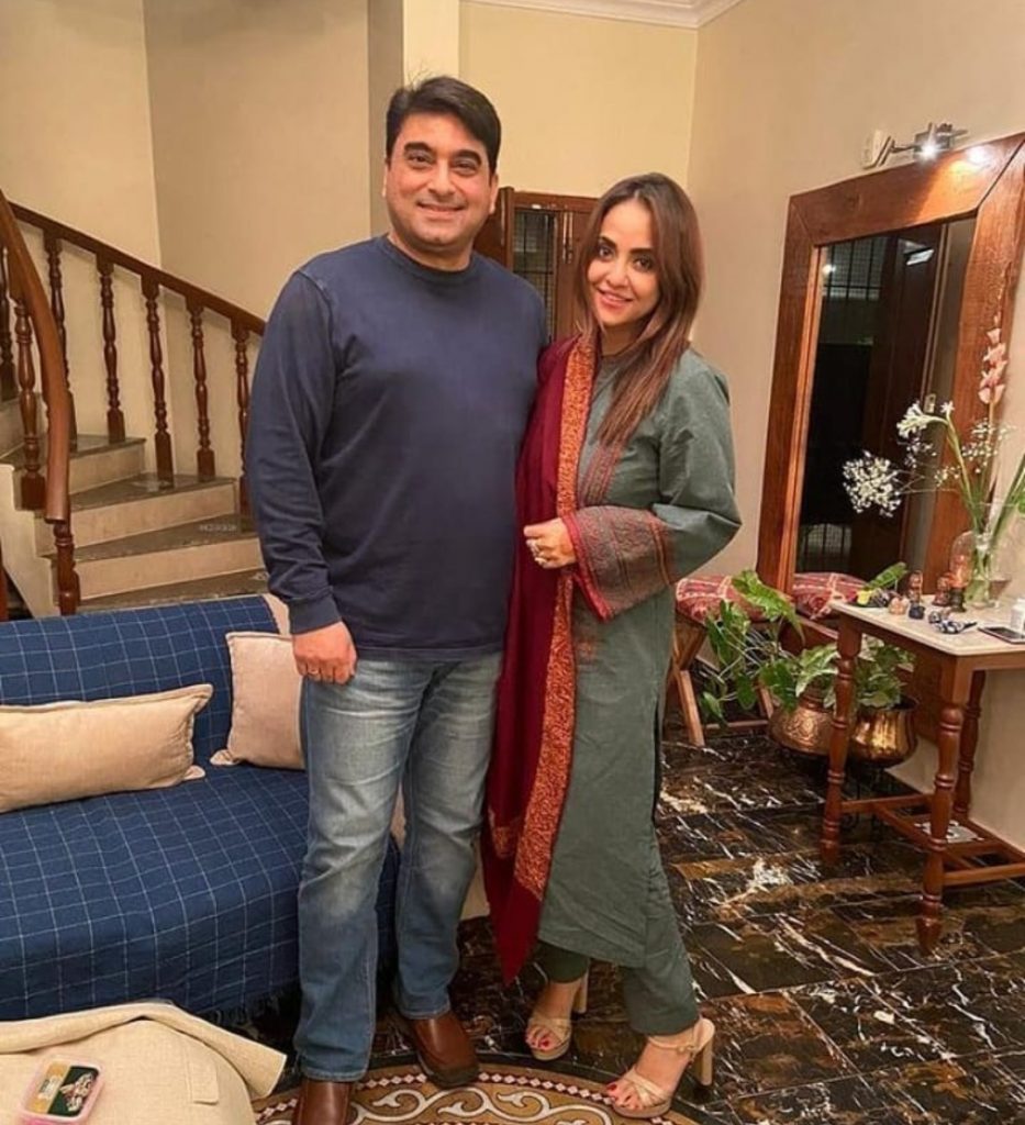 Nadia khan New Pictures With Husband