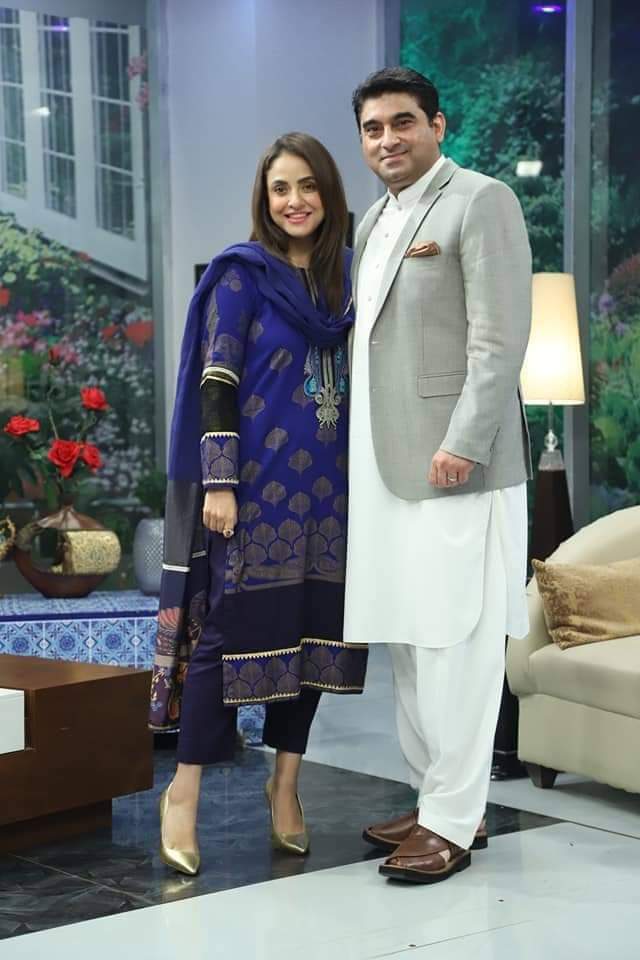Nadia khan New Pictures With Husband