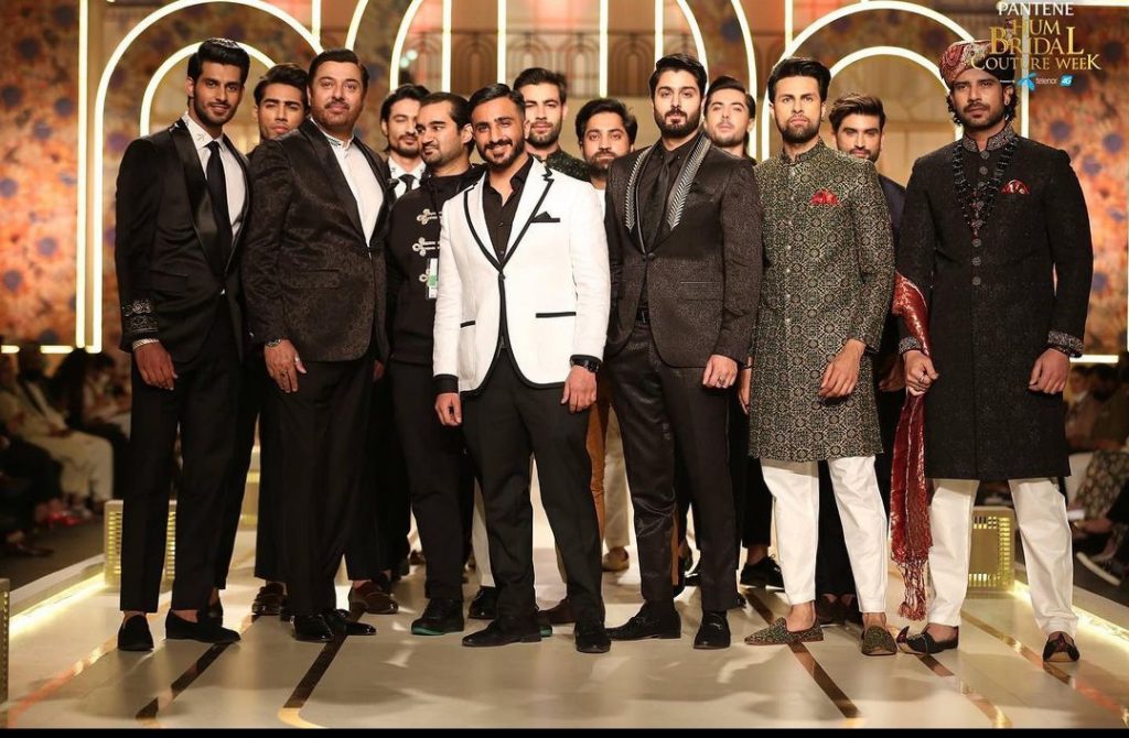 Nauman Ijaz and His Son Walked the Ramp for Uniworth