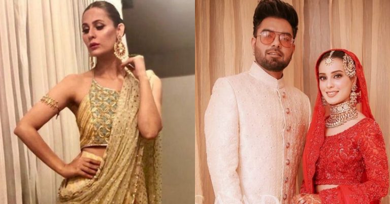 Nausheen Shah Was An “Extra” At Yasir Hussain’s Wedding