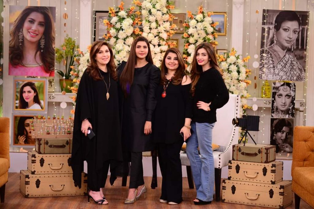 Nawal Saeed Beautiful Pictures From Good Morning Pakistan