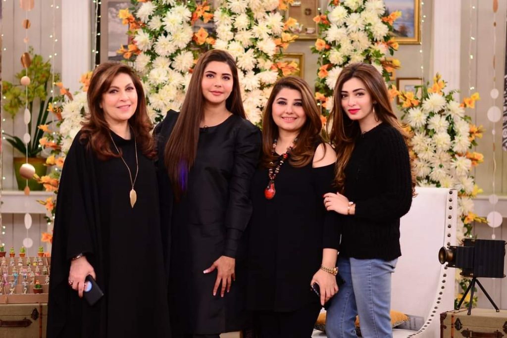 Nawal Saeed Beautiful Pictures From Good Morning Pakistan