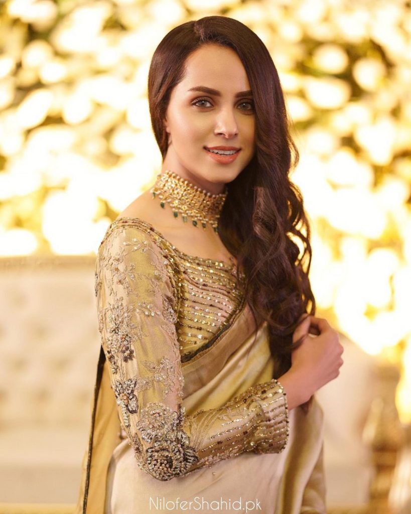 Nimra Khan Looks Ravishing On A Recent Wedding Event