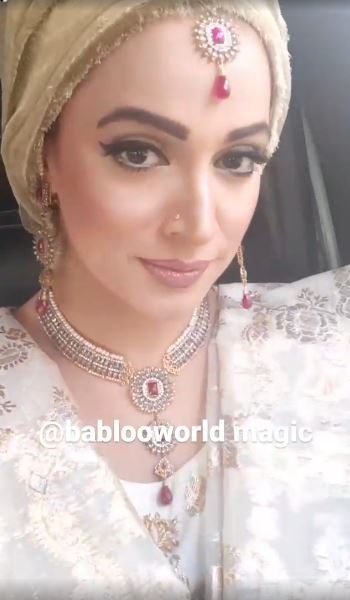 Noor Bukhari Spotted At Her Best Friends Wedding