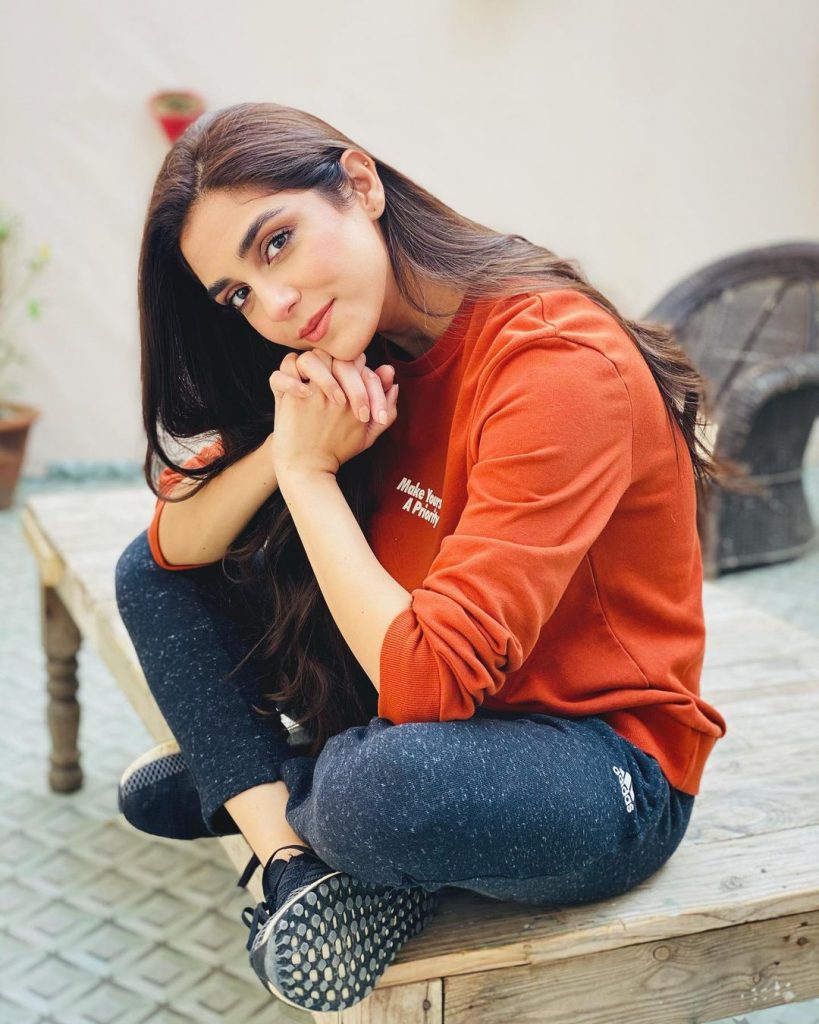 Prettiest and Latest Casual Clicks of Maya Ali