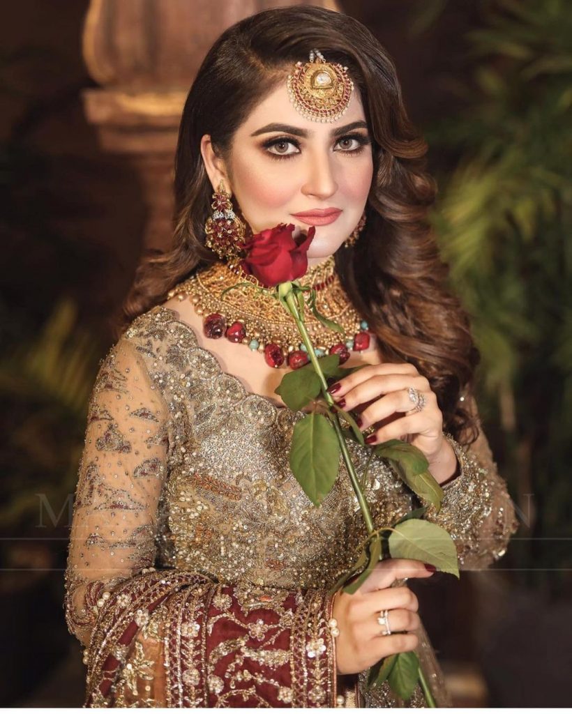 Hiba Bukhari Beautiful Bridal Shoot