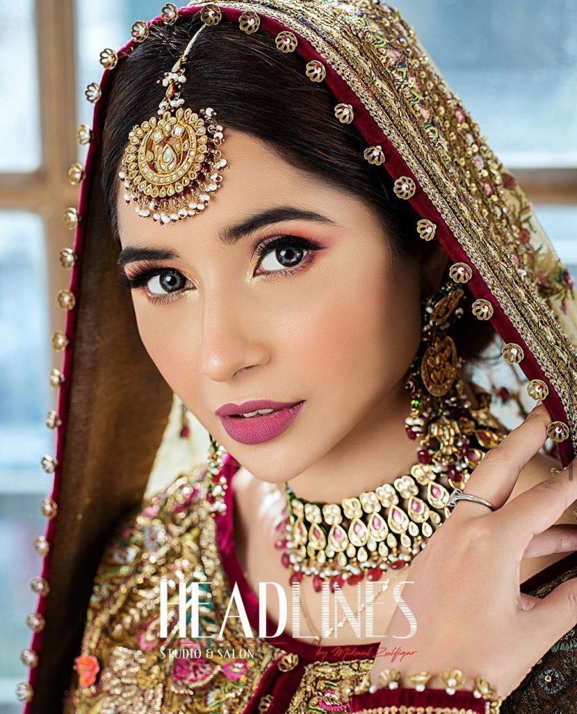 Latest Bridal Shoot Featuring The Gorgeous Sabeena Farooq