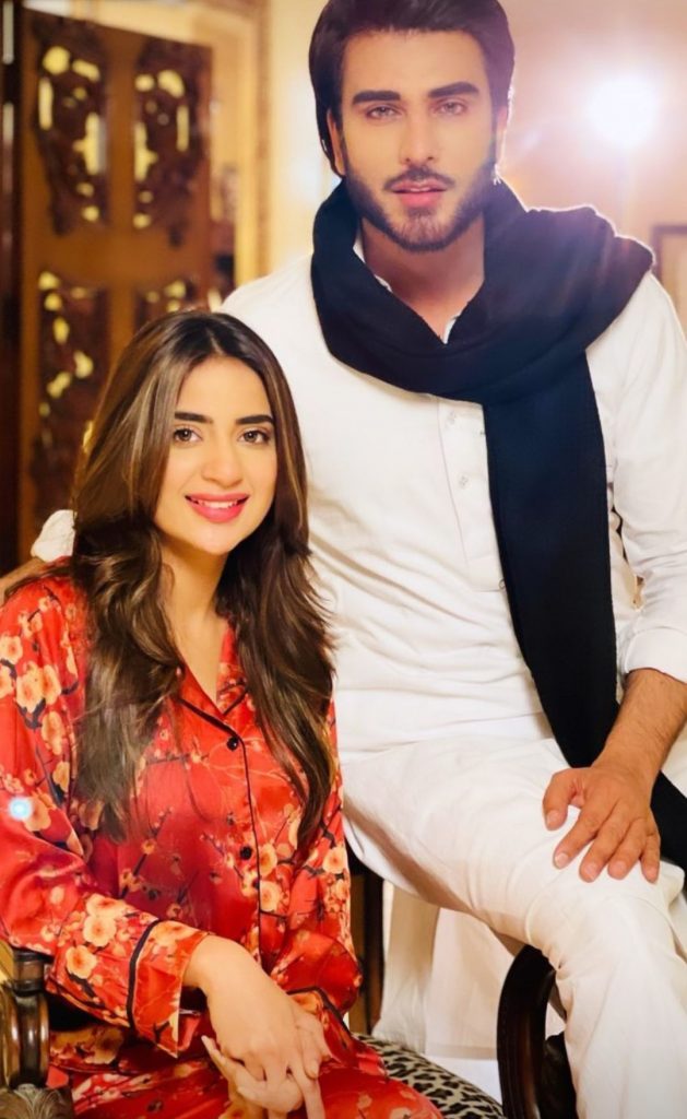 Imran Abbas , Urwa and Saboor 's Pictures From Upcoming Drama