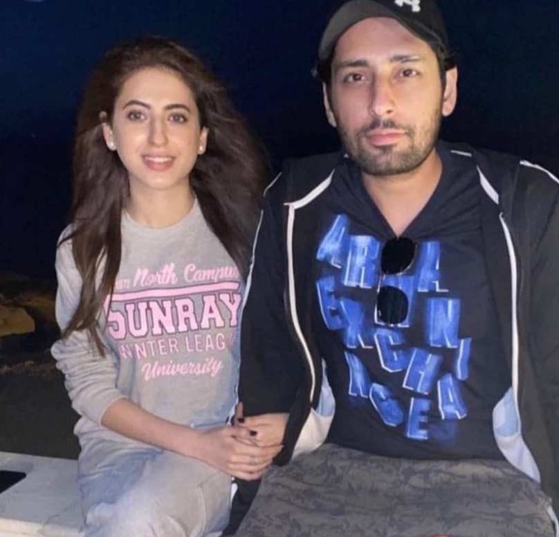 Salman Saeed Pictures With Wife From Gwadar