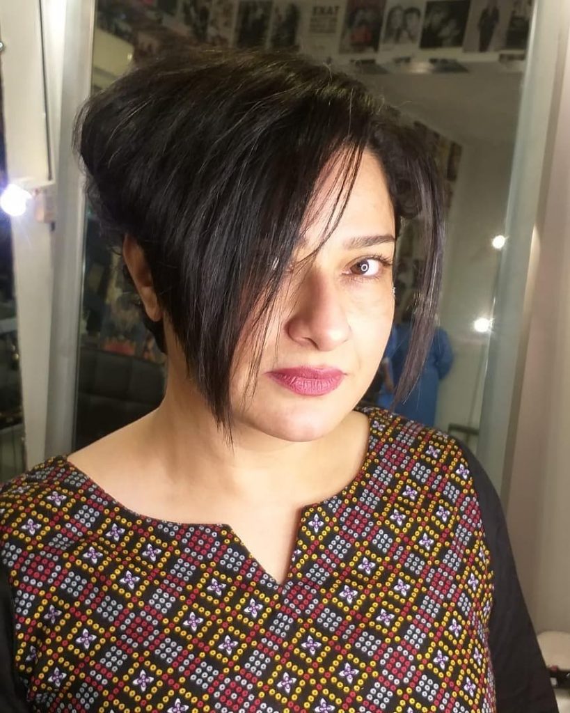 New Look Of Sania Saeed