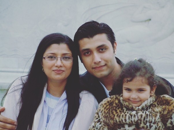 Family Pictures Of Television Actress Shaheen Khan