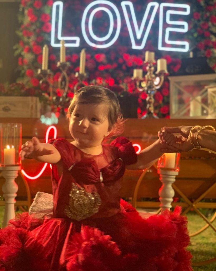 Shahid Afridi Celebrates First Birthday Of His Younger Daughter Arwa