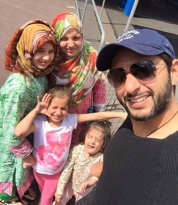 Shahid Afridi Celebrates First Birthday Of His Younger Daughter Arwa