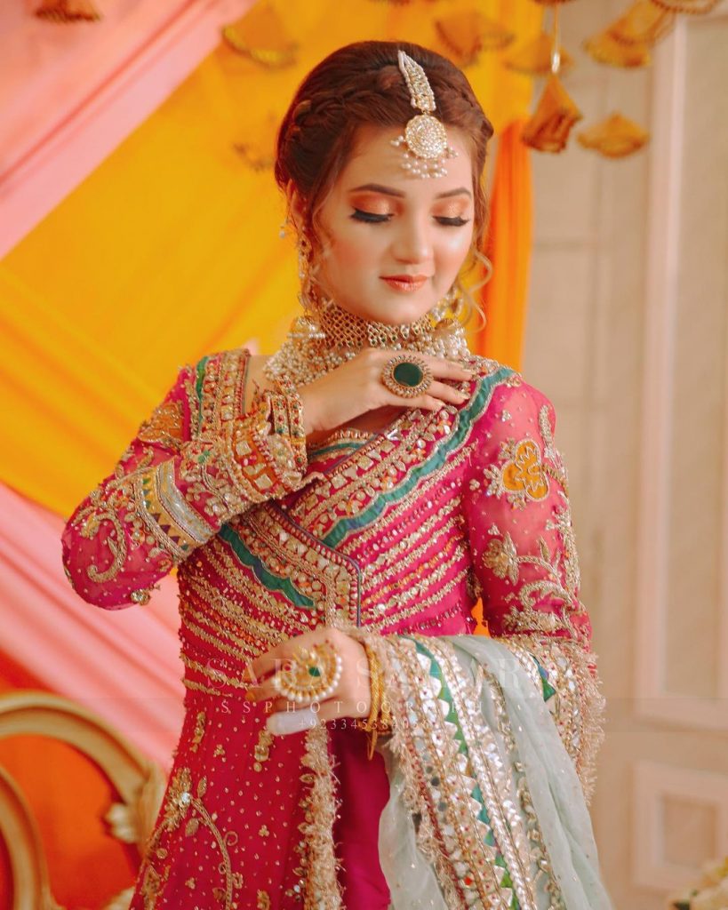 Tik Tok Star Rabeeca Khan Looks Vibrant In Her Latest Bridal Shoot