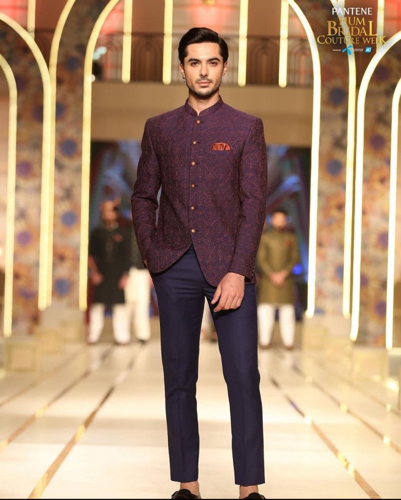 Nauman Ijaz and His Son Walked the Ramp for Uniworth