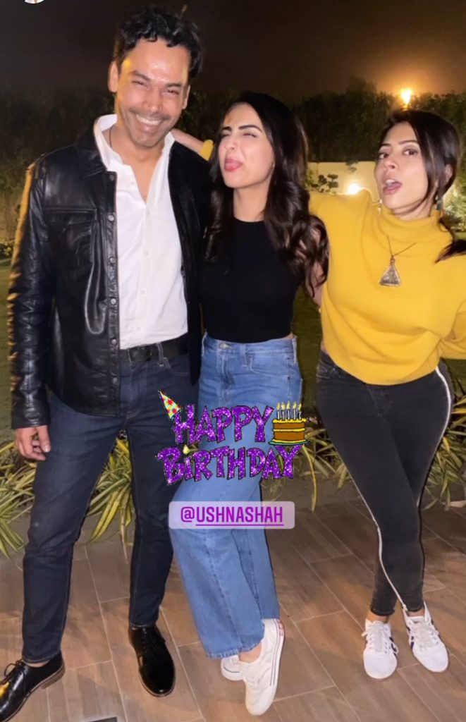 Pictures from Ushna Shah Birthday Bash